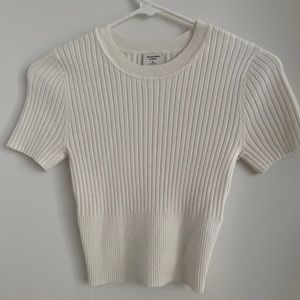 Abercrombie cotton ribbed tee